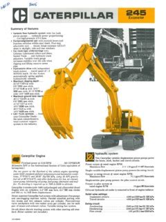 caterpillar 245 skid steer|cat 245 specifications.